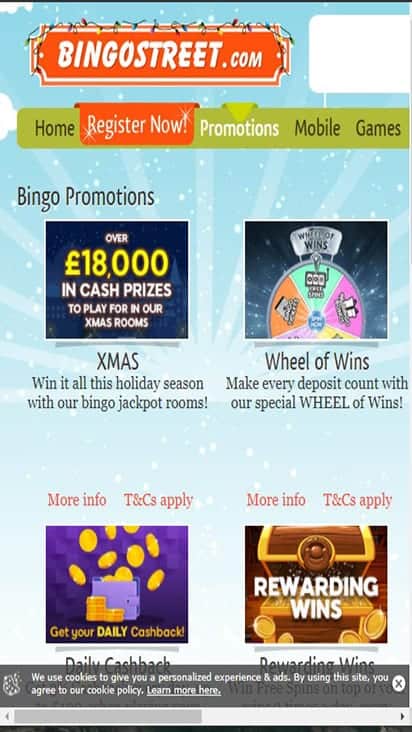 bingostreet promo mobile bingostreet promo mobile