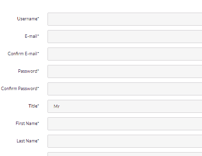 black Type Signup black Type Signup
