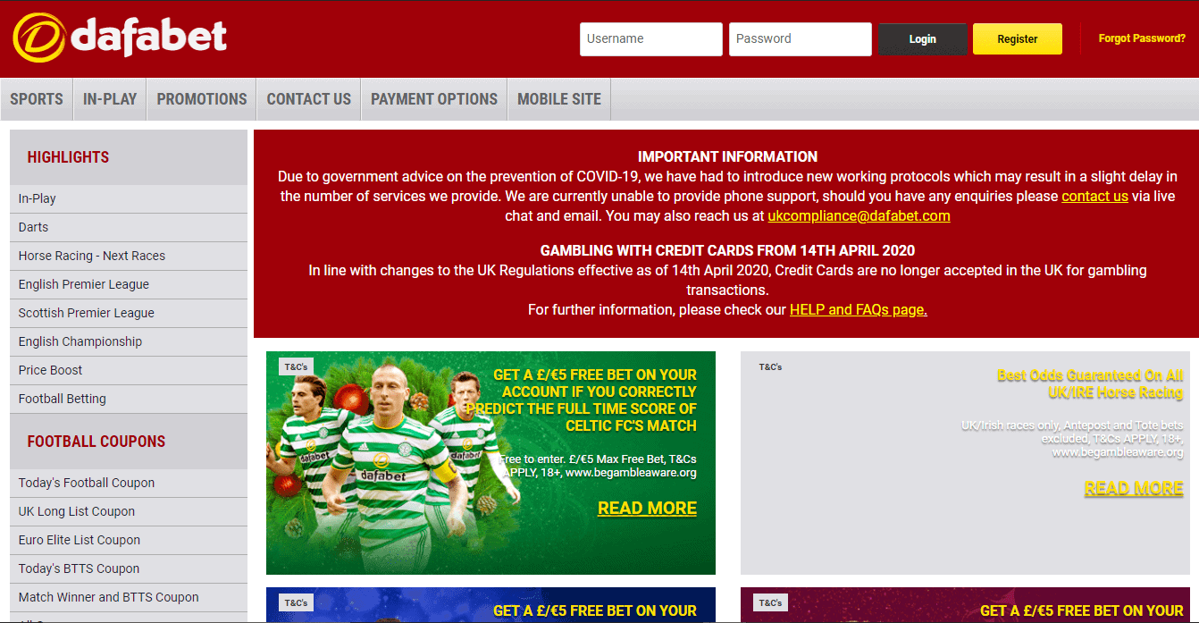 dafa bet pomo betclic promotions
