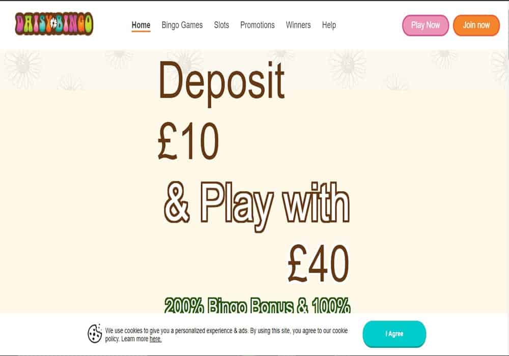 daisy bingo home 888 Casino logo