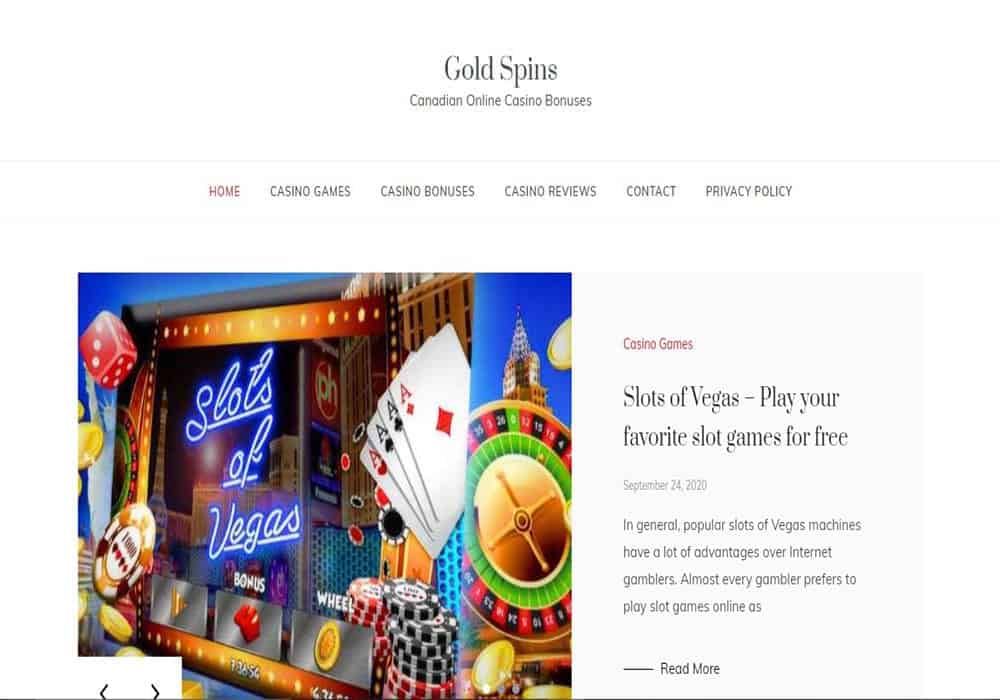 gold spins home Dream Vegas 480 image