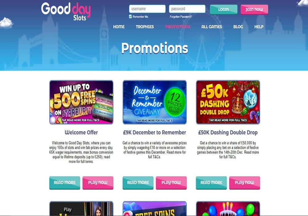 888 Casino promotions page