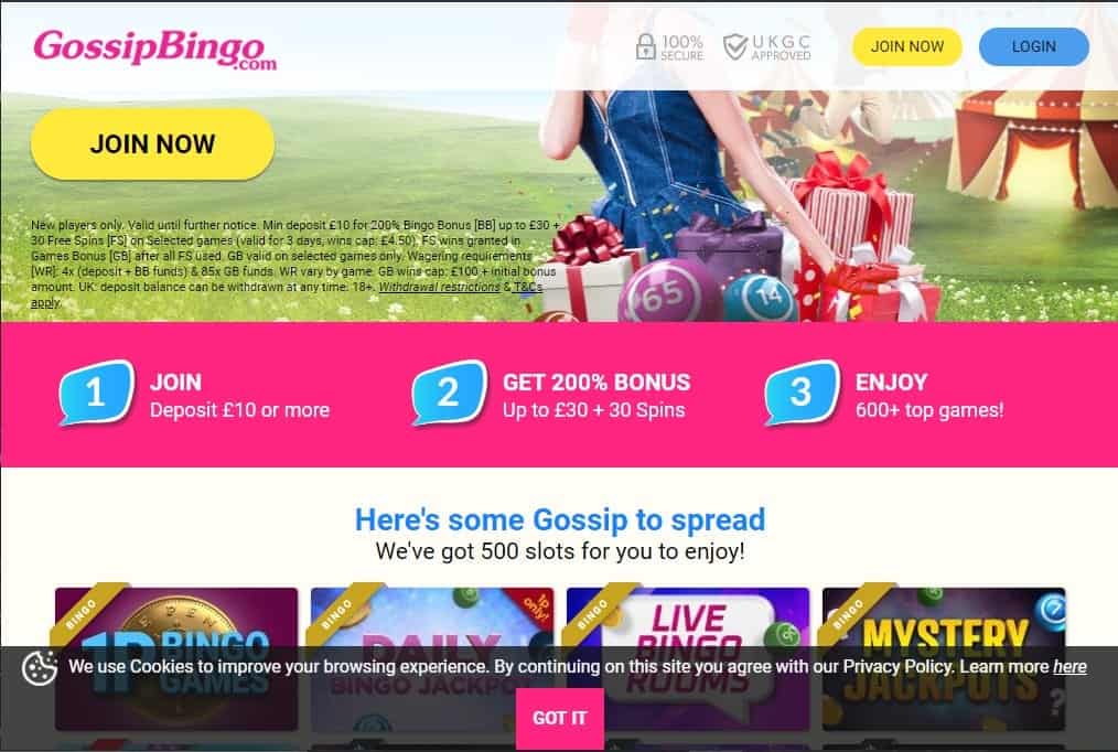 888 Casino promotions page