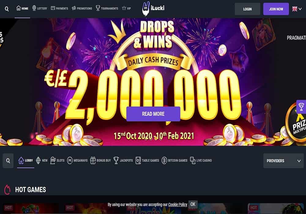 Draft Kings home page