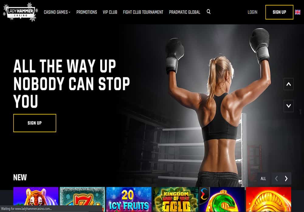 ladyhammercasino home Draft Kings home page