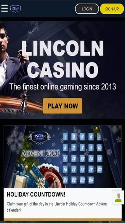 lincoln casino home mobile