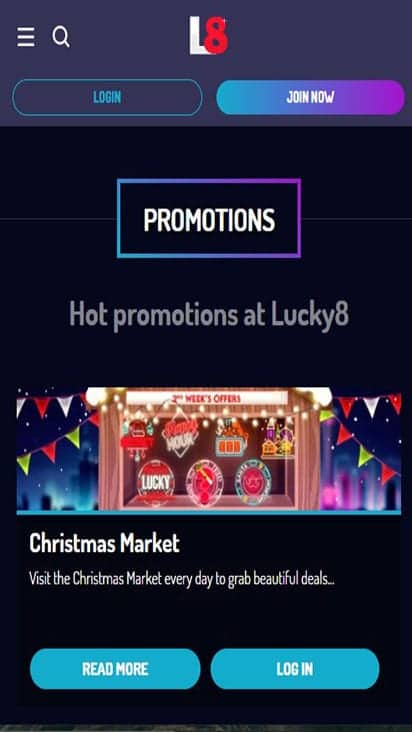 lucky 8 promo mobile