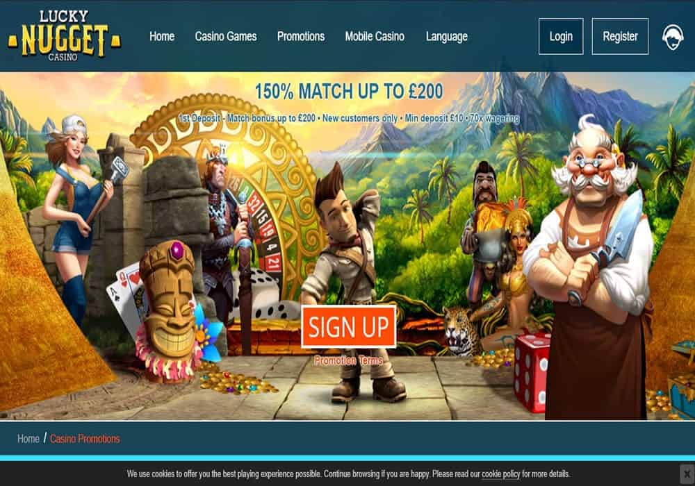luckynuggetcasino promo lucky casino promotions