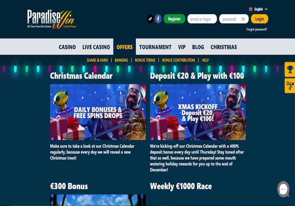paradisewin promo betclic promotions