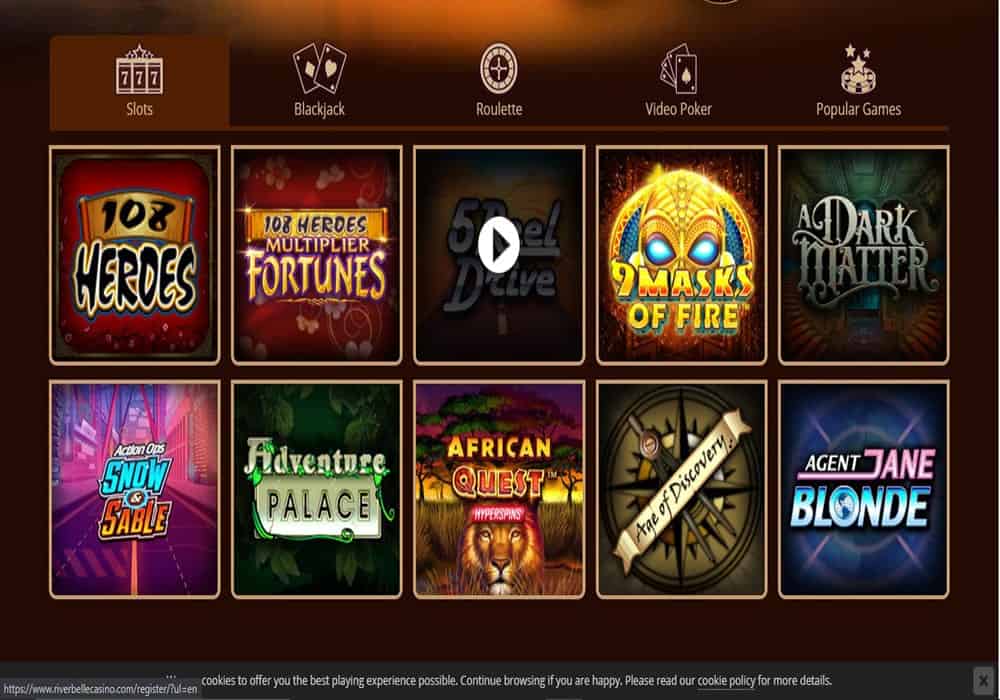 lucky casino games