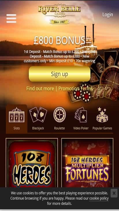 riverbellecasino home mobile
