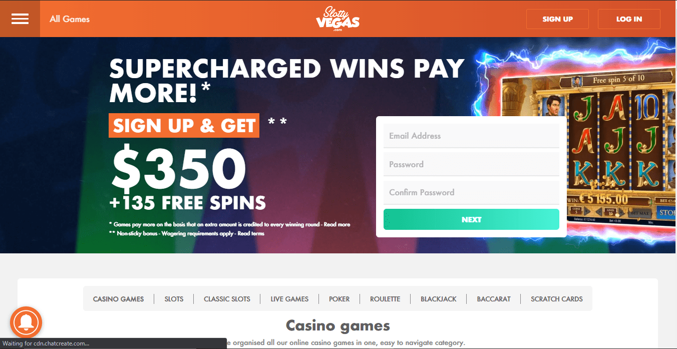 slottyvegas home slots rush home