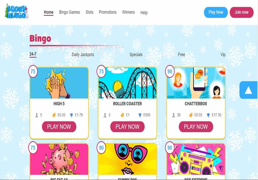 888 Casino games page