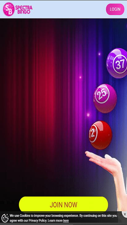 spectra bingo home mobile
