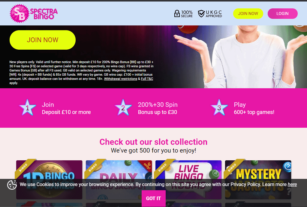 888 Casino promotions page
