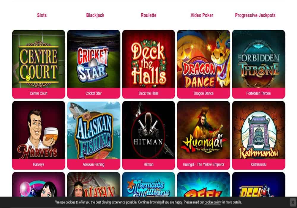 lucky casino games