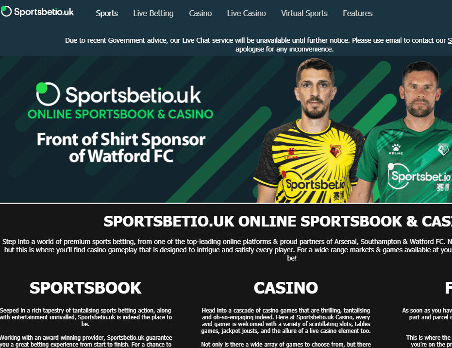 sportsbetio.uk home