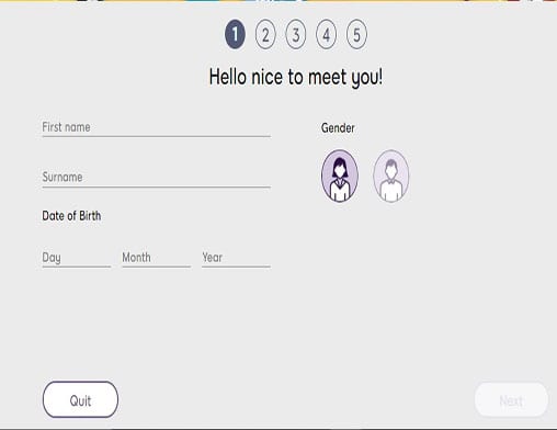 888 Casino sign up page