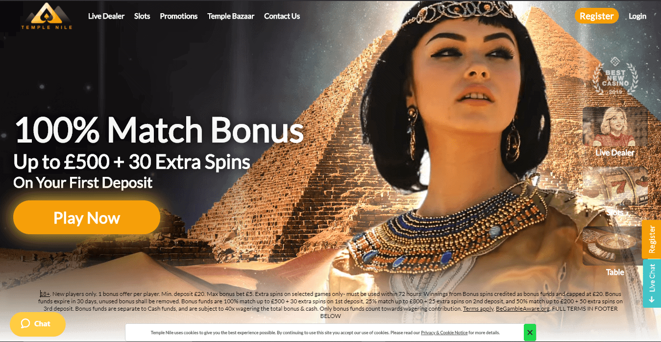 Dream Vegas home page