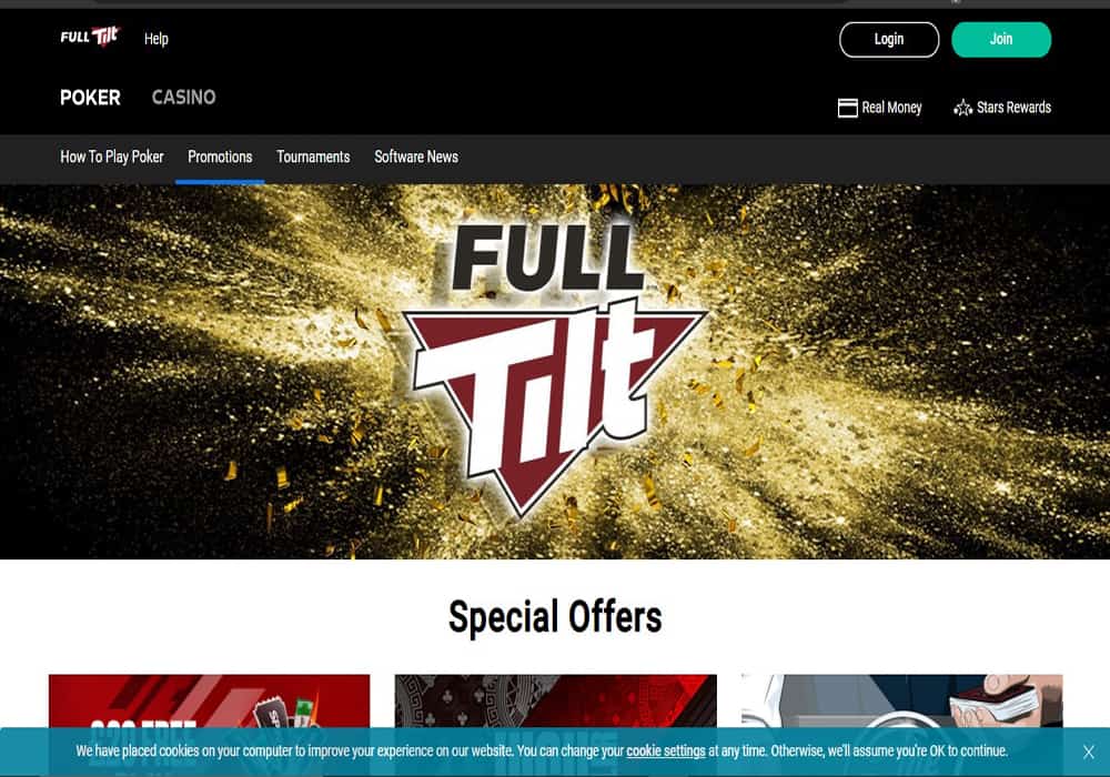 Full Tilt UK promo betclic promotions