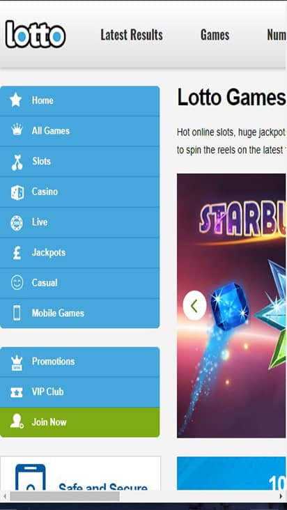 Lotto Net game mobile