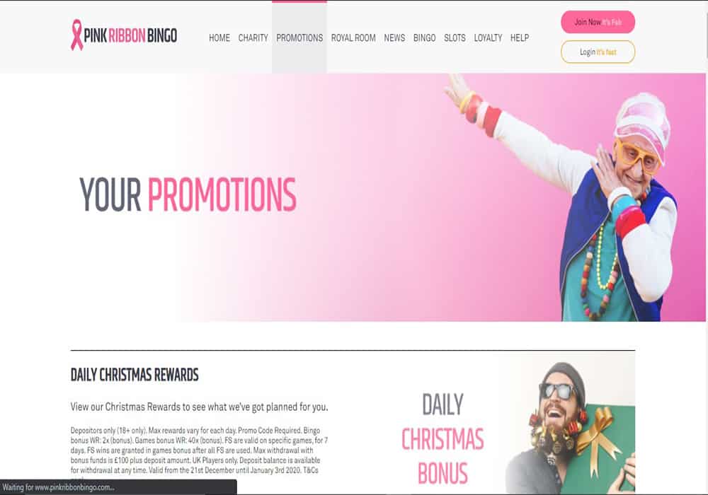 888 Casino promotions page