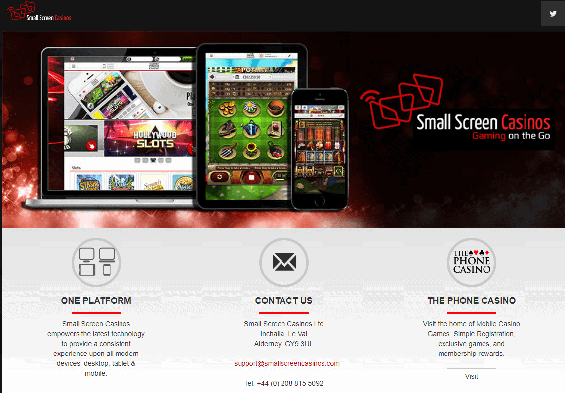 Red Seven Slots home redirection to small screen casinos