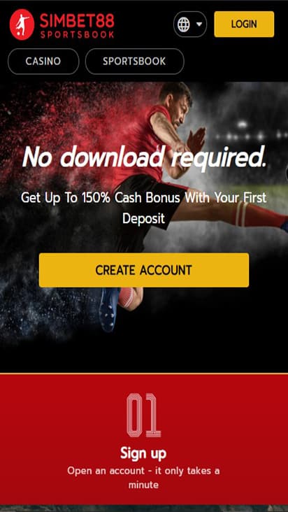 Sim Bet 88 home mobile