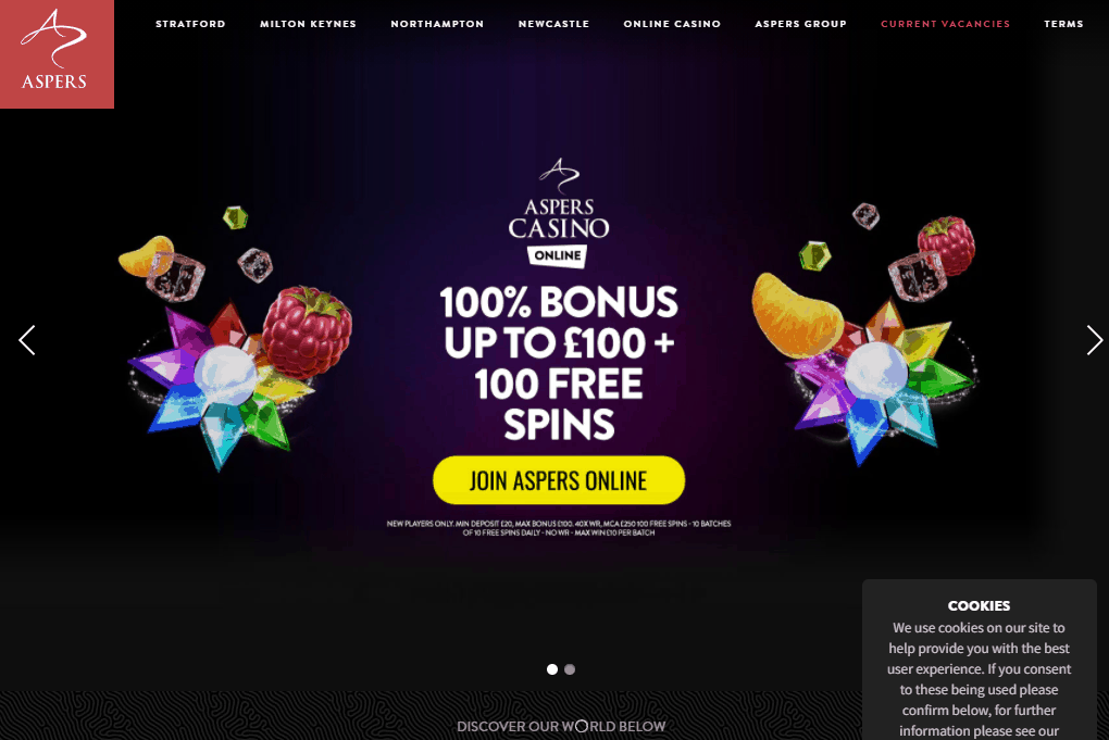 aspers casino front image