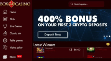 box 24 casino front image