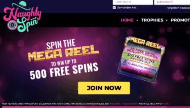 naughty spin front image naughty spin front image