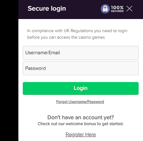 super casino login