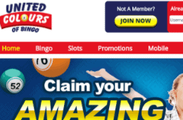 united colours of bingo front image