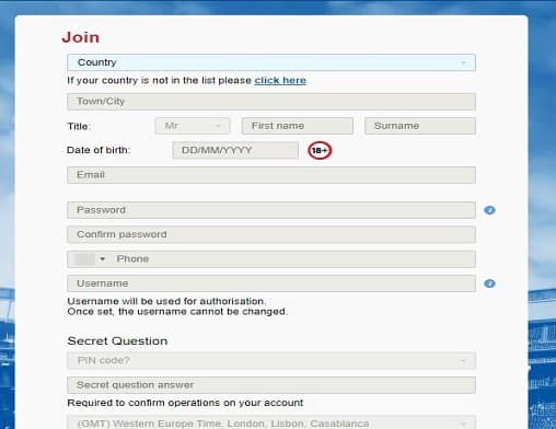 bet clic sign up