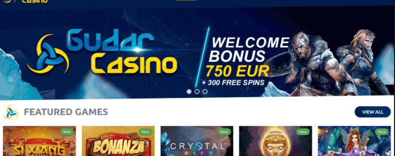 gudar casino home