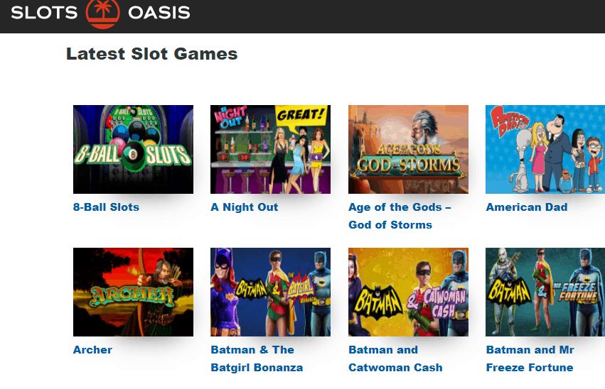 slots oasis games