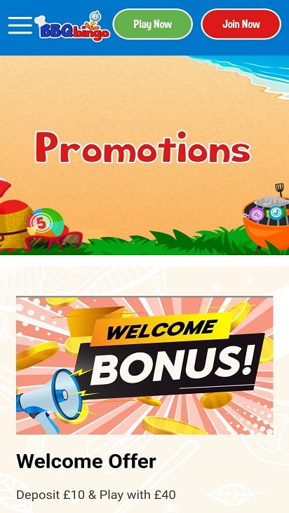 BBq bingo Promotions page BBq bingo Promotions page