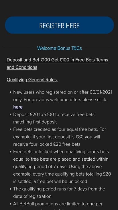 Bett bull promotions page Bett bull promotions page
