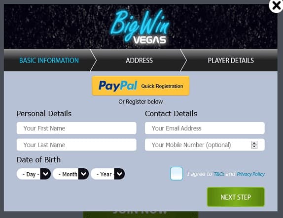 Big-Win-Vegas-signup' Big Win Vegas signup