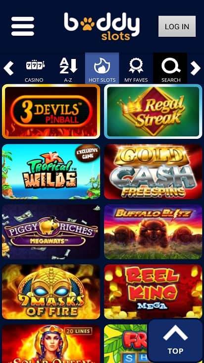 Buddy slots games page