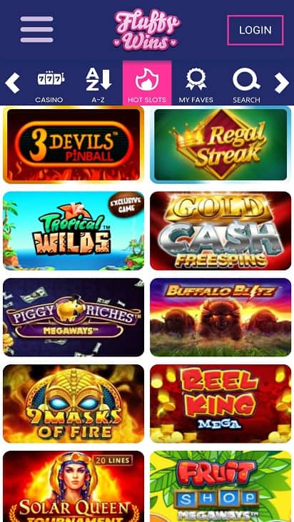 Fluffy spins games page Fluffy spins games page