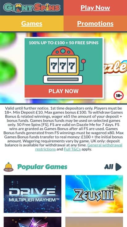 Giant spins home page