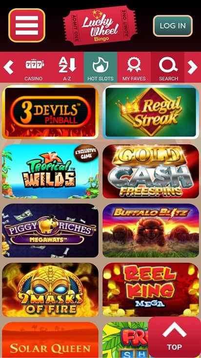 Lucky wheel bingo games page Lucky wheel bingo games page