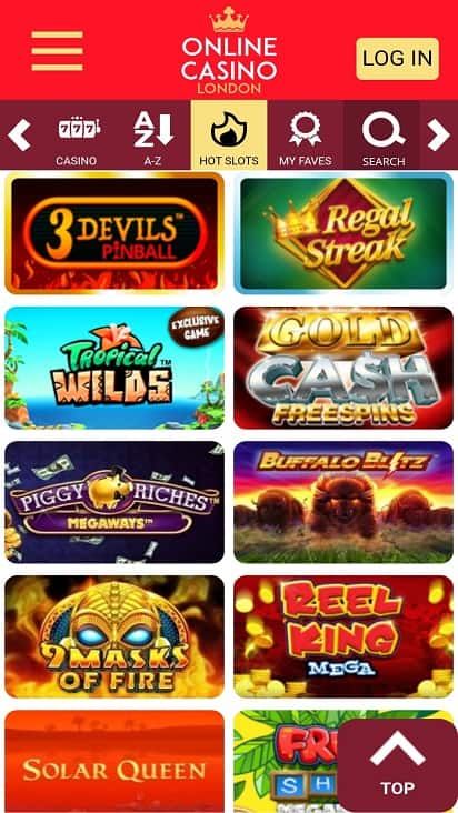 Online casino london games page Online casino london games page