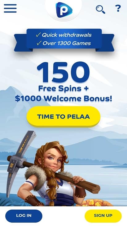 Pelaa home page Pelaa home page
