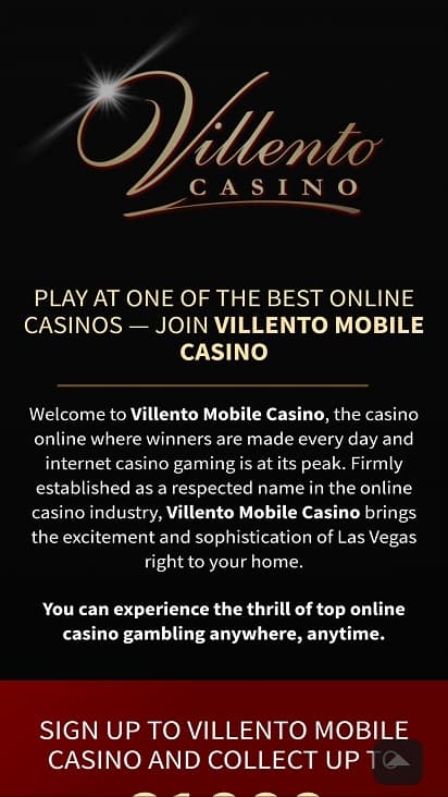 Villento Home page Villento Home page