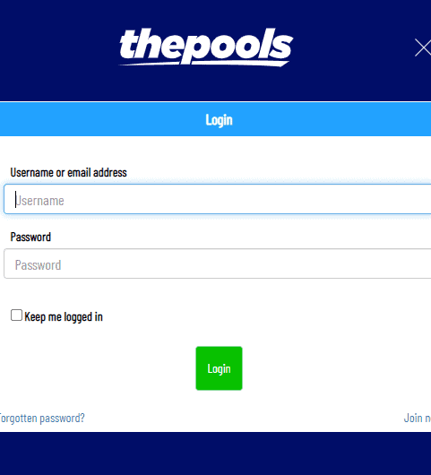 play the pools login play the pools login