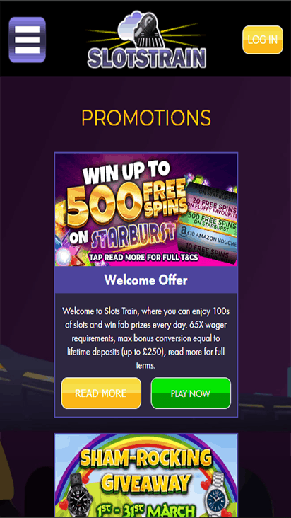 slotstrain promo