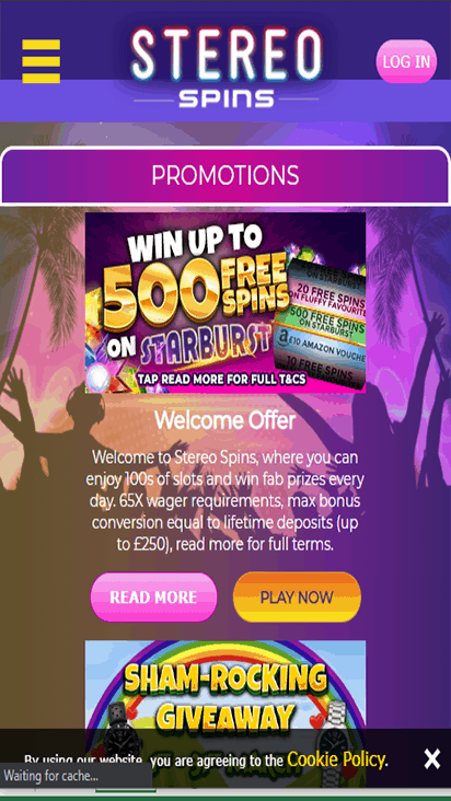 stereospins promo