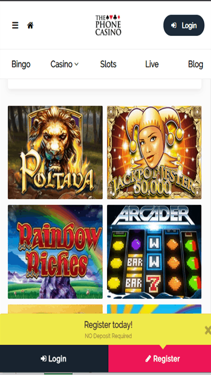 thephonecasino game